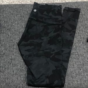 Camo lululemon full length pants